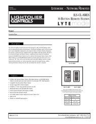 ILS-CL-8RES - Philips Lighting Controls