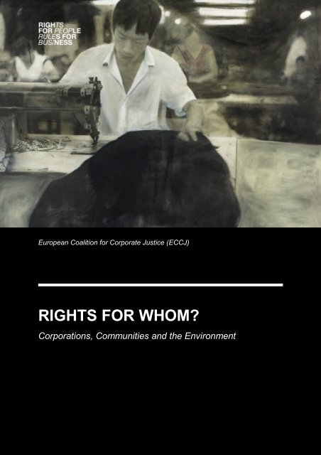 RIGHTS FOR WHOM? - Somo