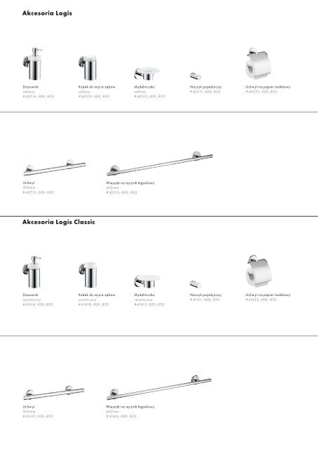 Katalog - Hansgrohe