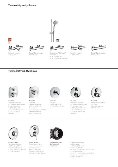 Katalog - Hansgrohe