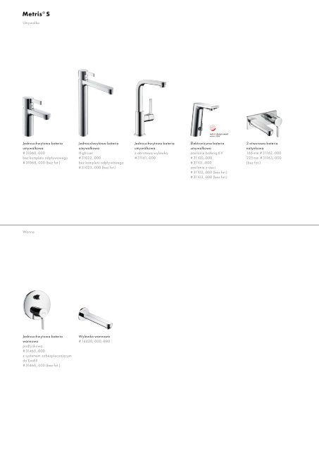 Katalog - Hansgrohe