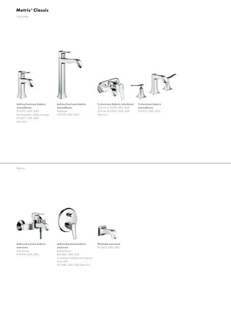 Katalog - Hansgrohe