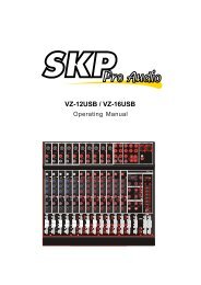VZ-12USB / VZ-16USB - SKP Pro Audio