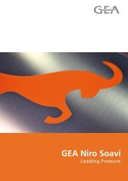 GEA Niro Soavi - GEA Mechanical Equipment