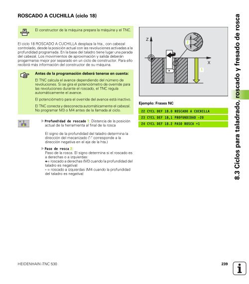 Manual Heidenhain Fresadora ITNC 530