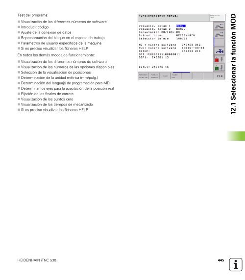 Manual Heidenhain Fresadora ITNC 530