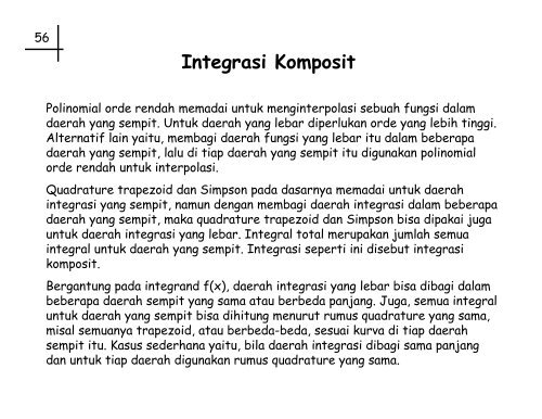 Metode Numerik 1 - Universitas Indonesia