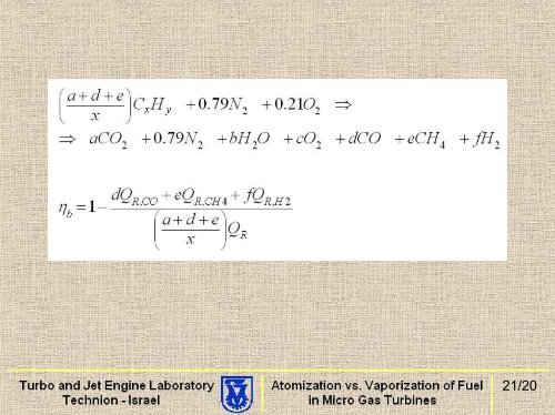 8. Atomization vs. Vaporization of Fuel in Micro Gas Turbines