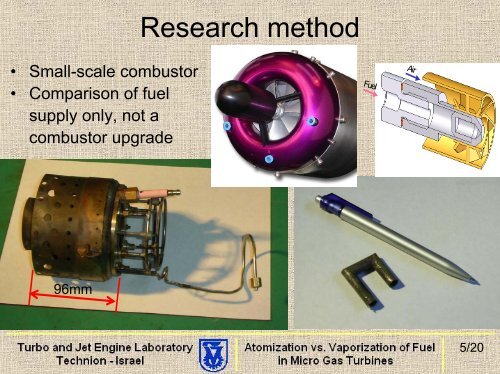 8. Atomization vs. Vaporization of Fuel in Micro Gas Turbines