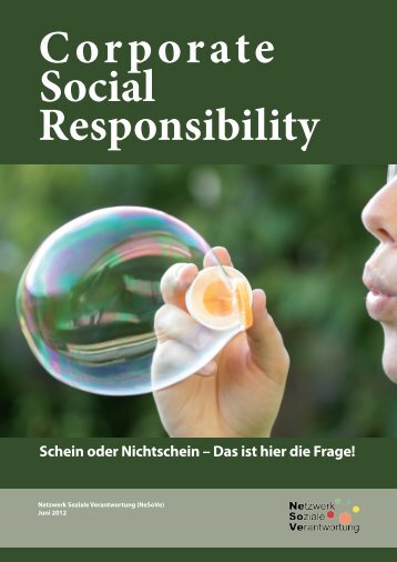 Schein oder Nichtschein - Netzwerk Soziale Verantwortung