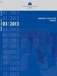 ECB Monthly Bulletin March 2013 - European Central Bank - Europa