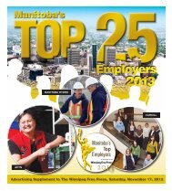 Top 25 Employers - Winnipeg Free Press