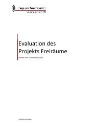 Evaluation des Projekts FreirÃ¤ume Oktober 2007 bis ... - Starke VÃ¤ter