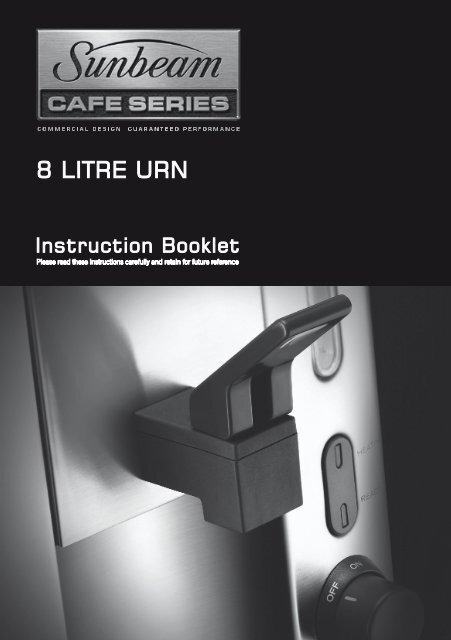 Manual (pdf) - Sunbeam