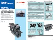 marine diesel engines - Yanmar Benelux