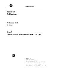 Ventri Conformance Statement for DICOM V3.0