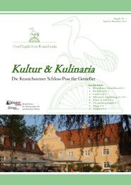 Kultur & Kulinaria - Hotel Jagdschloss Kranichstein