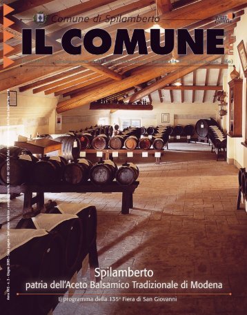 Giugno 2005 - Comune di Spilamberto