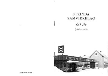 STRINDA SAMVIRKELAG 60 ax - Strinda historielag