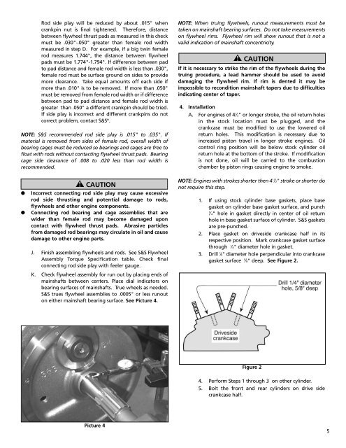 Installation Instructions for General Flywheel - S&S Cycle