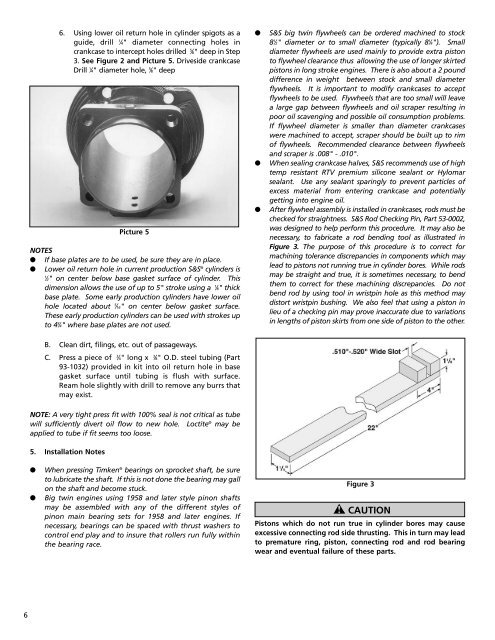 Installation Instructions for General Flywheel - S&S Cycle