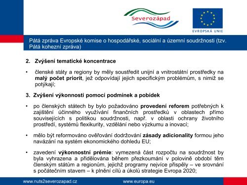 Evropa 2020 - RegionÃ¡lnÃ­ rada regionu soudrÅ¾nosti SeverozÃ¡pad