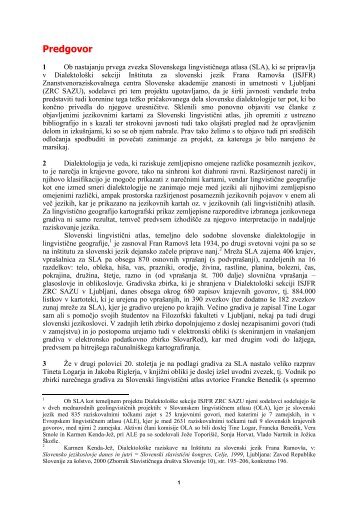 Predgovor - ZRC SAZU