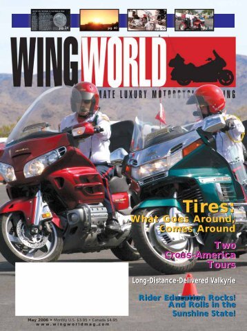 Tires: Tires: - Wing World Magazine Archives