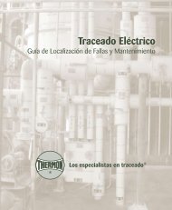 Traceado Eléctrico - Thermon Manufacturing Company