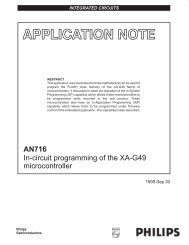 AN716 In-circuit programming of the XA-G49 microcontroller