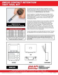 dmc95 contact retention test tool kit - Daniels Manufacturing ...