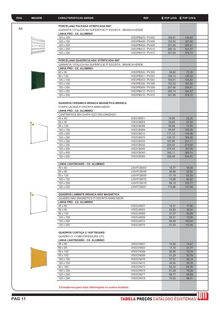 CatÃƒÂ¡logo ÃƒÂ‰sistemas 10.11 | Download da Tabela PreÃƒÂ§os - Esistemas