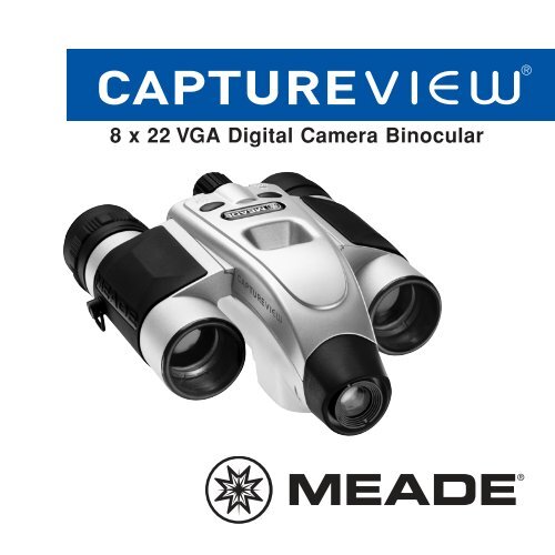 8 x 22 VGA Digital Camera Binocular Meade