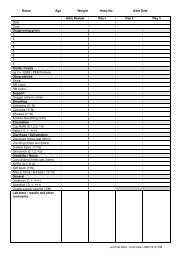 General Ward Follow-up Form - iDOC Africa