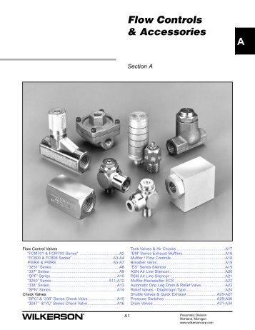 A Flow Controls & Accessories