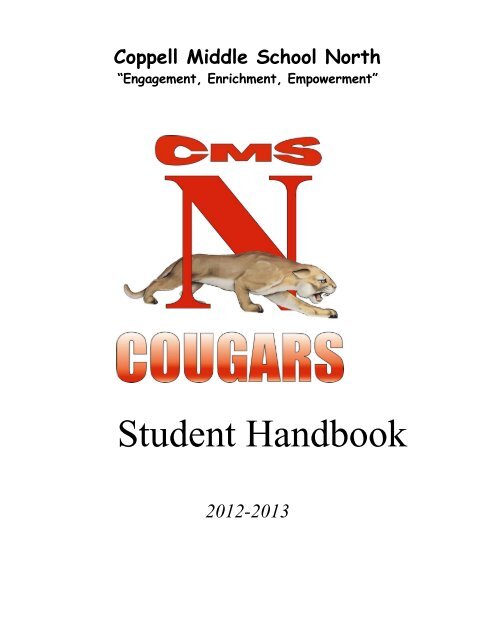 North Student Handbook - Coppell Independent School District