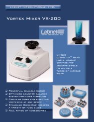 Labnet Vortex Mixer VX-200 Mix and vortex any size tube