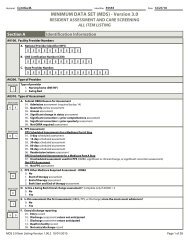 MDS Assessment - Nursing Home Help