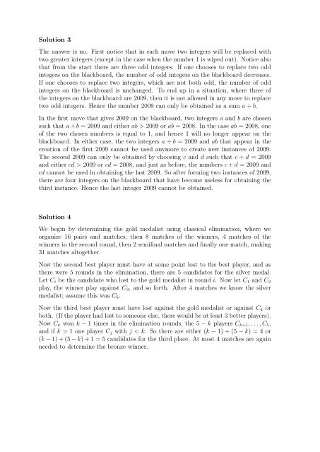 The 23rd Nordic Mathematical Contest - Georg Mohr-Konkurrencen