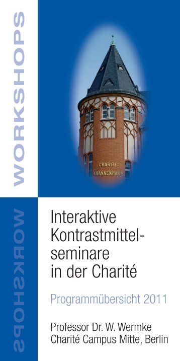 Interaktive Kontrastmittel- seminare in der CharitÃ© - SGUM