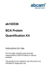 ab102536 BCA Protein Quantification Kit - Abcam