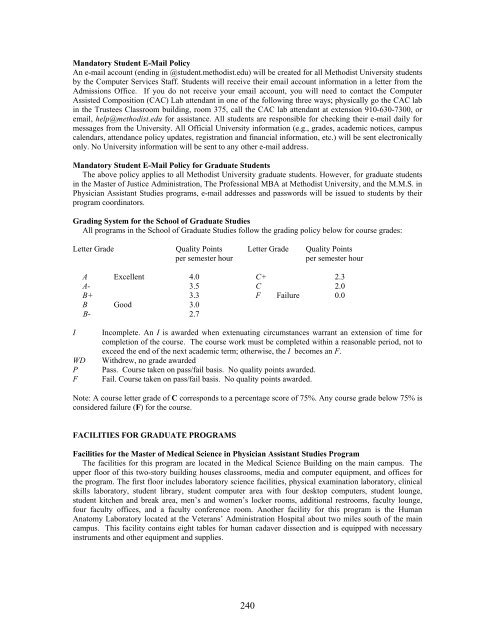 Microsoft Word MU 2009-2010.doc - Methodist University