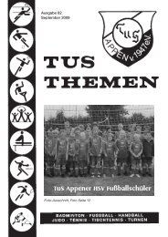 jugend - TuS Appen