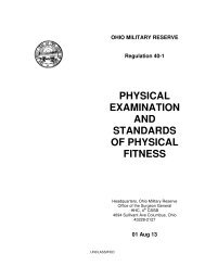 physical examination and standards of physical fitness