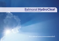 Un atout environnemental - Balmoral Group