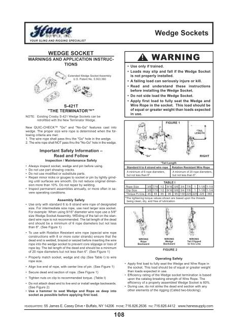 twin-path® slings in action - Hanes Supply, Inc