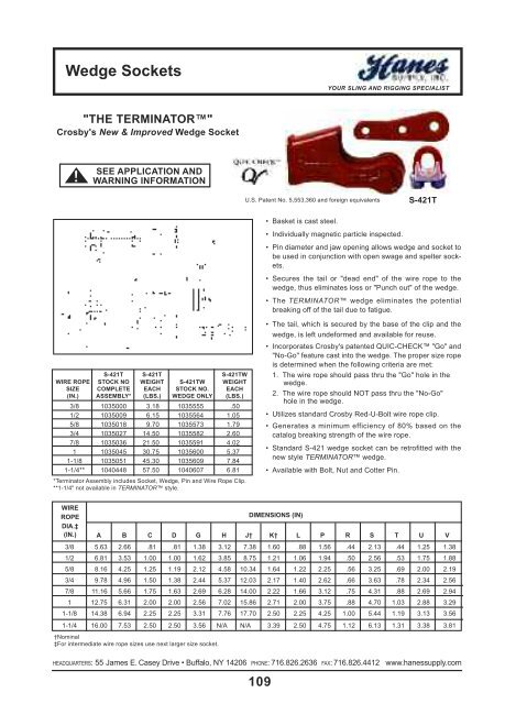 twin-path® slings in action - Hanes Supply, Inc