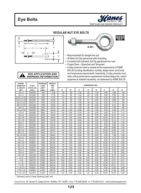 twin-path® slings in action - Hanes Supply, Inc