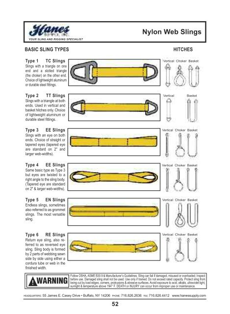 twin-path® slings in action - Hanes Supply, Inc