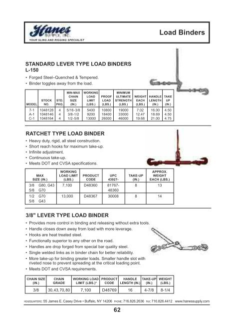 twin-path® slings in action - Hanes Supply, Inc